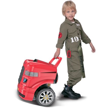 Autofficina per bambini 3xAAA + 1xCR2025 rosso