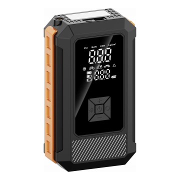 Avviatore/caricabatterie multifunzione con compressore, batteria 8000 mAh