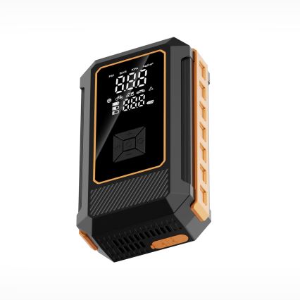 Avviatore/caricabatterie multifunzione con compressore, batteria 8000 mAh