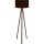 AYD Lampada da terra 1xE27/40W/230V Nera/Marrone
