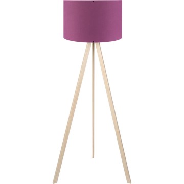 AYD Lampada da terra 1xE27/40W/230V Viola/Beige