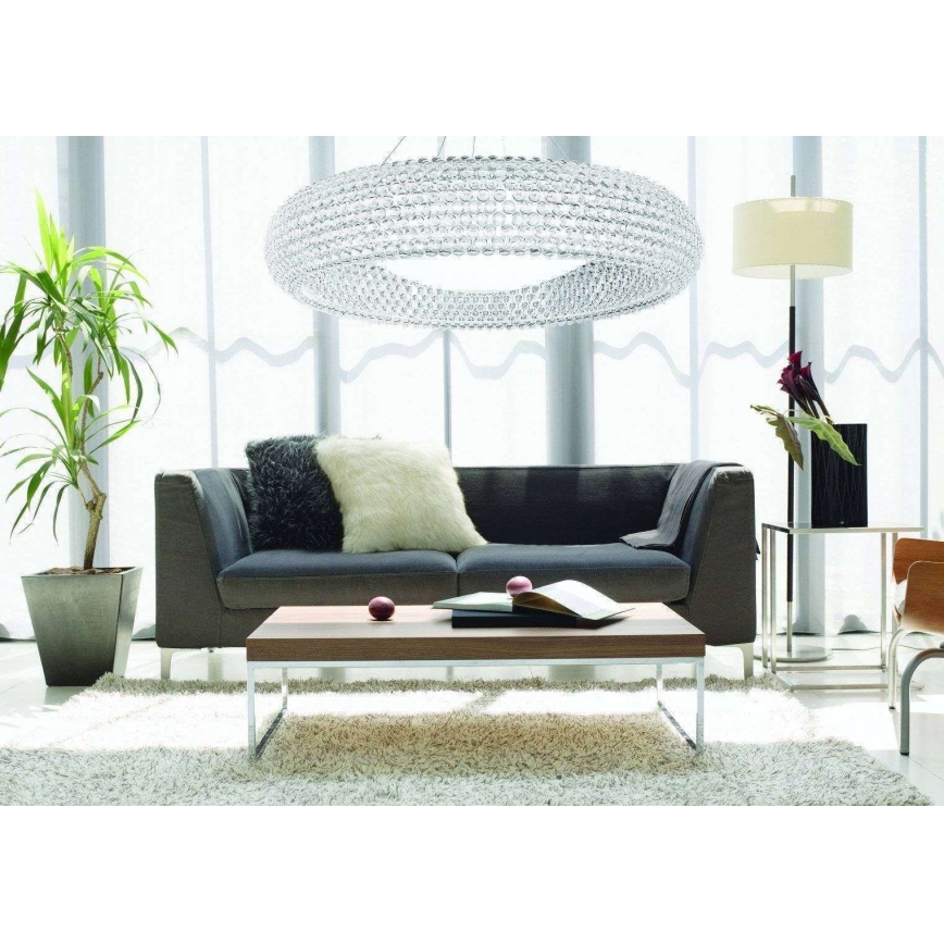 Azzardo AZ0289 - Lampadario su filo ACRYLIO 6xT5/40W/230V