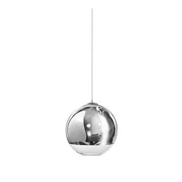 Azzardo AZ0731 - Lampadario a sospensione con filo SILVER 1xE27/60W/230V