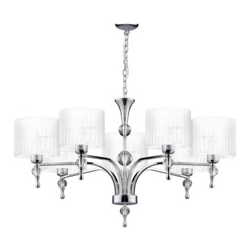Azzardo AZ1106 - Lampadario con catena IMPRESS 7xE27/60W/230V
