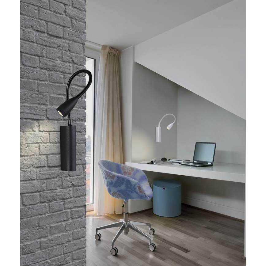 Azzardo AZ1548 - Luce Spot a LED da parete per bagni VERONICA 1xLED/3W/230V