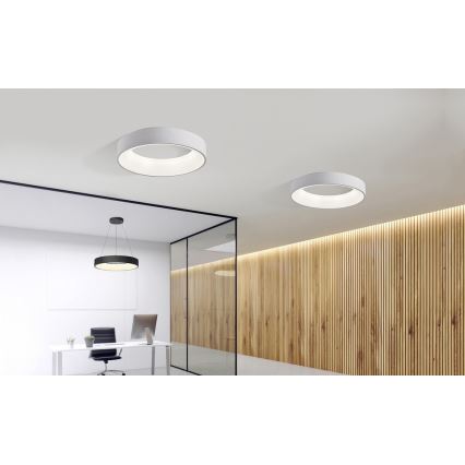 Azzardo AZ2728 - Lampadario a sospensione con filo LED dimmerabile SOVANA 1xLED/50W/230V+telecomando