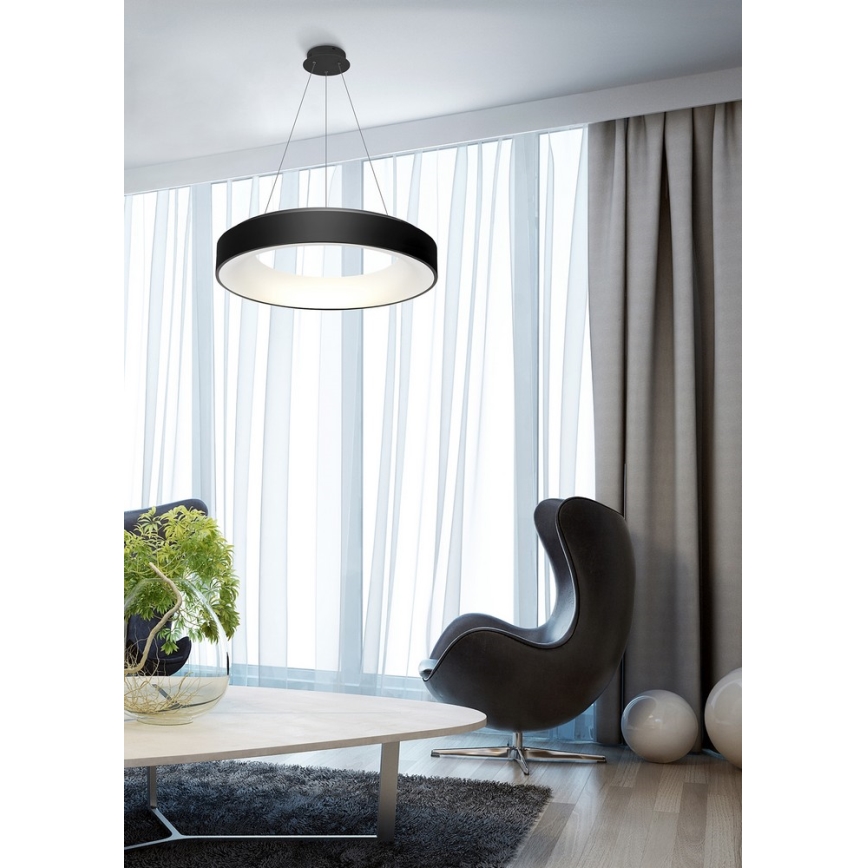 Azzardo AZ2728 - Lampadario dimmerabile sospeso su cavo SOVANA LED/50W/230V + telecomando