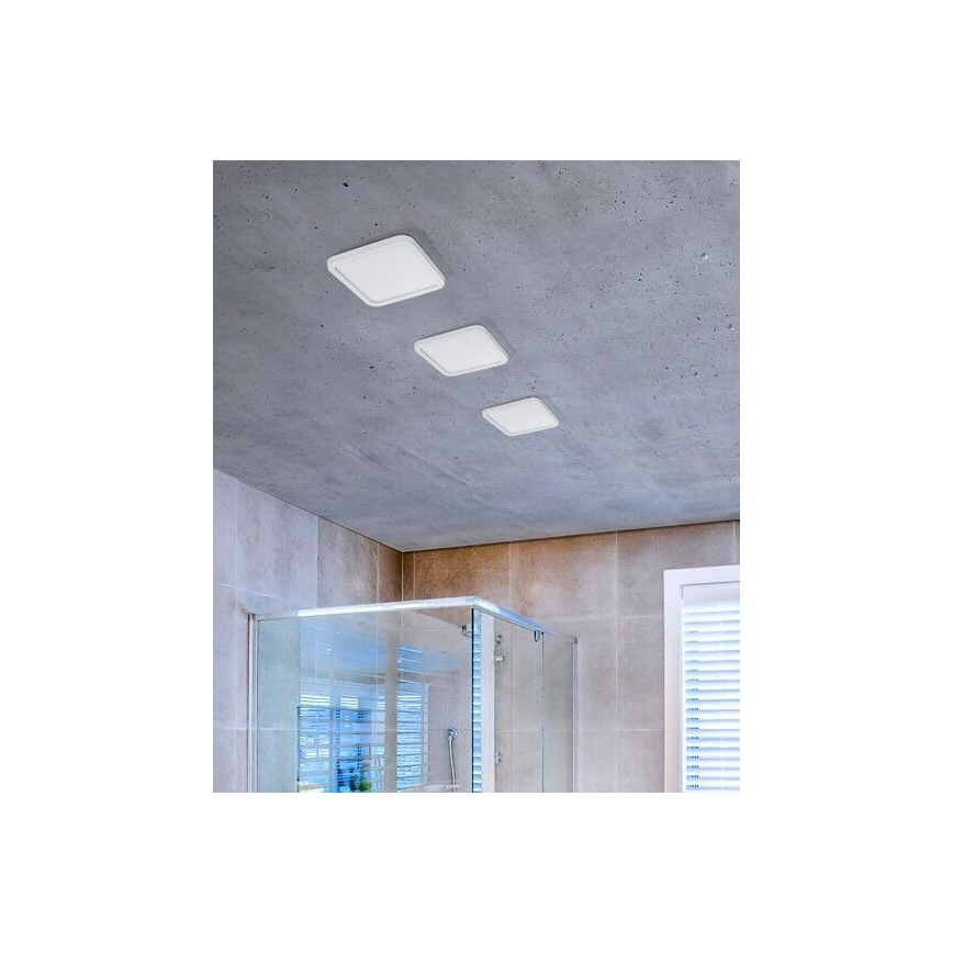 Azzardo AZ2837 - Lampada LED da incasso per bagni SLIM 1xLED/12W/230V IP44 CRI 90