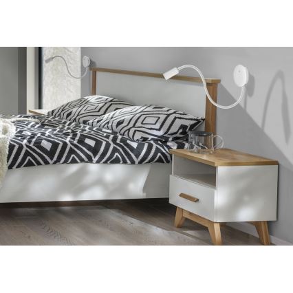 Azzardo AZ2944 - Faretto da parete a LED NOGAT LED/3W/230V