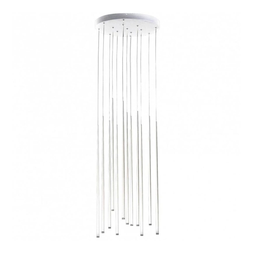 Azzardo AZ3421 - Lampadario LED a sospensione con filo LOUISE 12xLED/3W/230V bianco