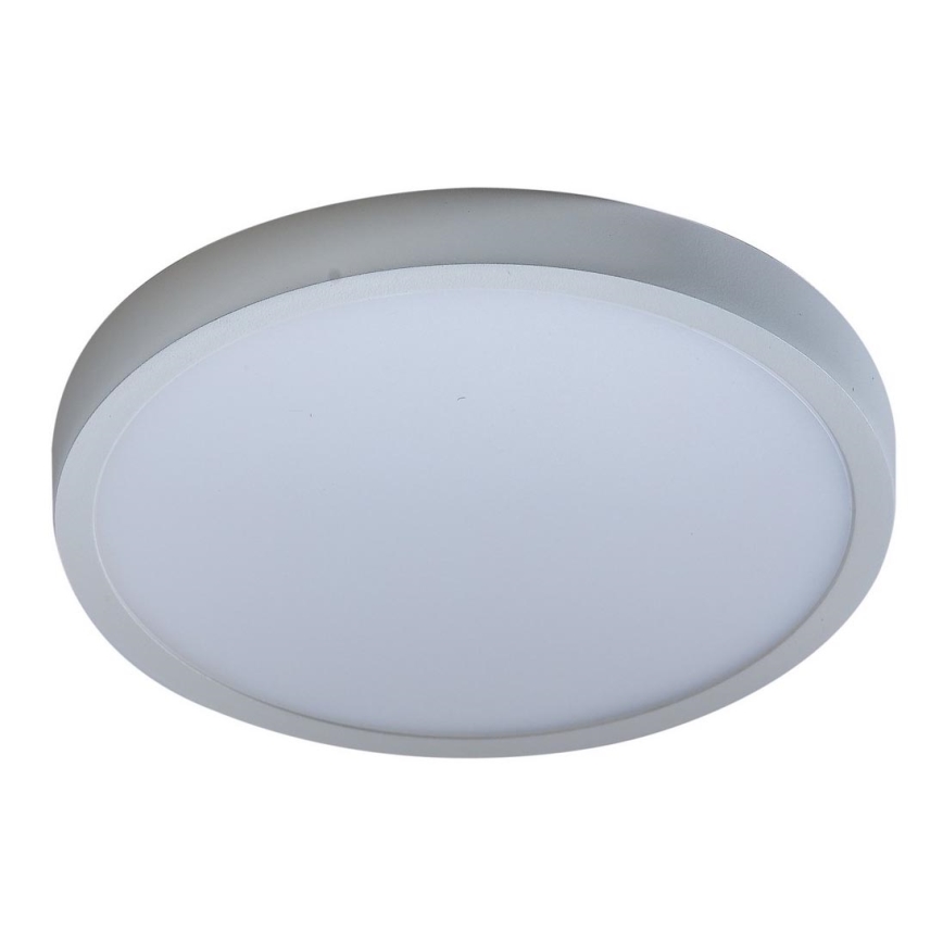 Azzardo AZ4238 - Plafoniera LED MALTA LED/18W/230V d. 22,5 cm bianco