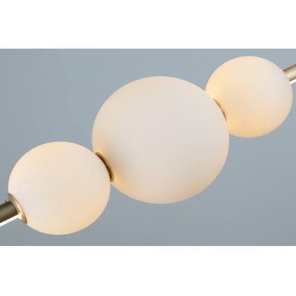 Azzardo AZ4427 - Lampadario LED dimmerabile su corda SANDRA LED/48W/230V oro