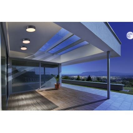 Azzardo AZ4490 - Plafoniera LED da esterno CASPER LED/15W/230V IP54 tonda