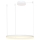 Azzardo AZ4959 - Lampadario a sospensione con filo LED dimmerabile HALO LED/56W/230V diametro 80 cm bianco