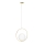 Azzardo AZ4983 - Lampadario a sospensione con filo JUMBO 1xG9/50W/230V oro