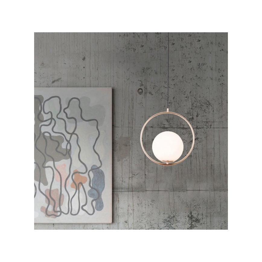 Azzardo AZ4983 - Lampadario a sospensione con filo JUMBO 1xG9/50W/230V oro