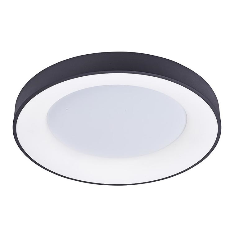 Azzardo AZ4987 - Plafoniera LED SANTANA LED/30W/230V nero