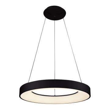 Azzardo AZ4999 - Lampadario LED a cavo SANTANA LED/30W/230V nero