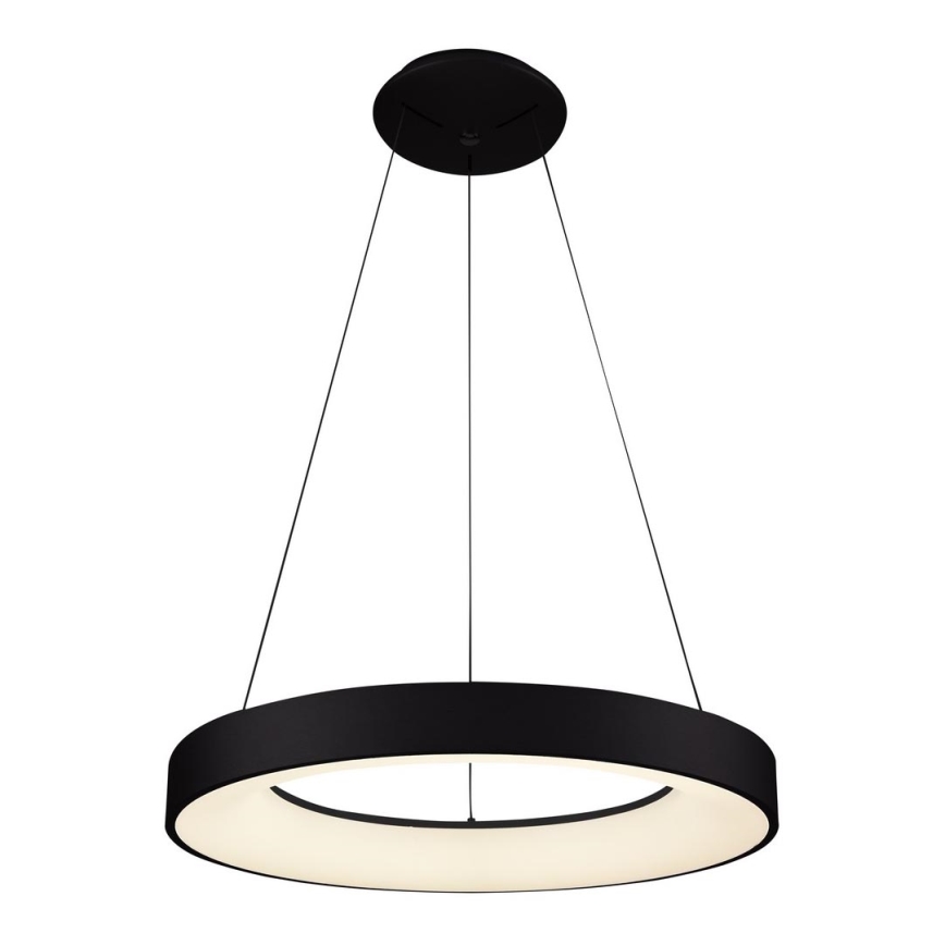 Azzardo AZ4999 - Lampadario LED a cavo SANTANA LED/30W/230V nero