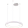 Azzardo AZ5015 - Lampadario a sospensione con filo LED dimmerabile AGNES LED/38W/230V diametro 48 cm bianco