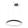 Azzardo AZ5016 -Lampadario a sospensione con filo LED dimmerabile AGNES LED/38W/230V diametro 48 cm nero