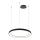 Azzardo AZ5022 - Lampadario a sospensione con filo LED dimmerabile AGNES LED/60W/230V diametro 78 cm nero