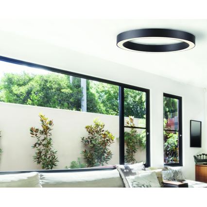 Azzardo AZ5029 - Plafoniera LED MARCO LED/30W/230V nero