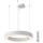 Azzardo AZ5052 - Lampadario dimmerabile a sospensione su cavi MARCO LED/100W/230V bianco + telecomando