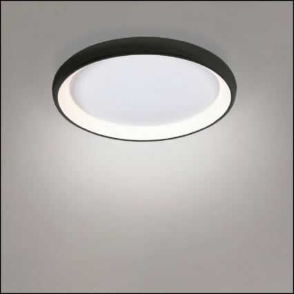 Azzardo AZ5072 - Plafoniera LED dimmerabile ANTONIO LED/50W/230V nero + telecomando