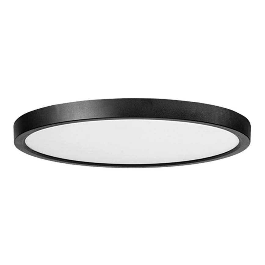 Azzardo AZ5370 - Plafoniera LED dimmerabile da bagno PANKA LED/45W/230V IP40 nero