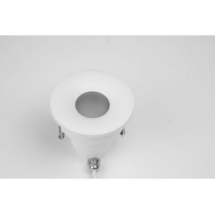 Azzardo AZ5389 - Lampada da incasso per bagno ROMOLO 1xGU10/50W/230V IP65 bianco