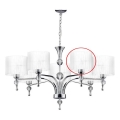 Azzardo - Paralume di ricambio per lampadario IMPRESS diametro 18 cm