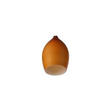 Azzardo - Vetro di ricambio per lampadario IZZA - giallo diametro 13 cm