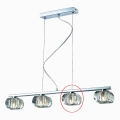Azzardo - Vetro di ricambio per lampadario RUBIC
