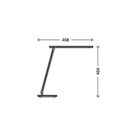 B.K. Licht 1090 - Lampada da tavolo LED dimmerabile LED/5W/230V