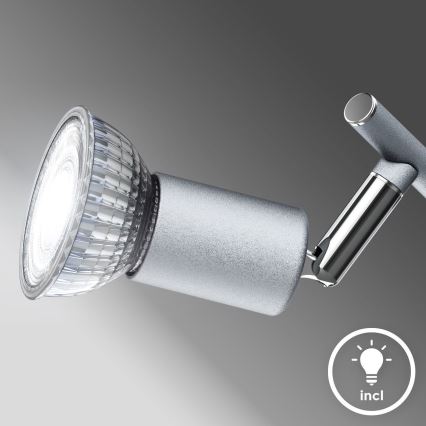 B.K.Licht 1409 - Luce Spot a LED 3xGU10/5W/230V