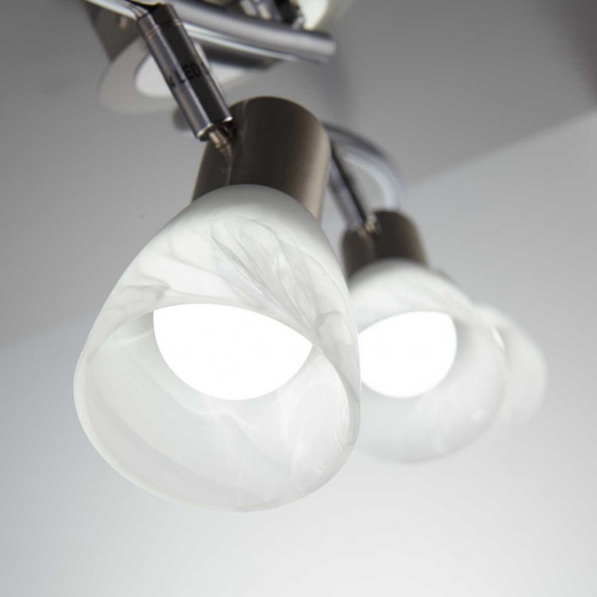 B.K. Licht BKL1030 - Luce Spot a LED LUNAS 4xE14/5W/230V