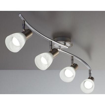 B.K. Licht BKL1030 - Luce Spot a LED LUNAS 4xE14/5W/230V