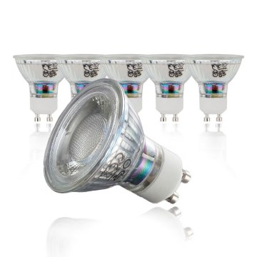 B.K.Licht - Confezione da 10 lampadine LED GU10/5W/230V 3000K