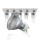 B.K.Licht - Confezione da 10 lampadine LED GU10/5W/230V 3000K