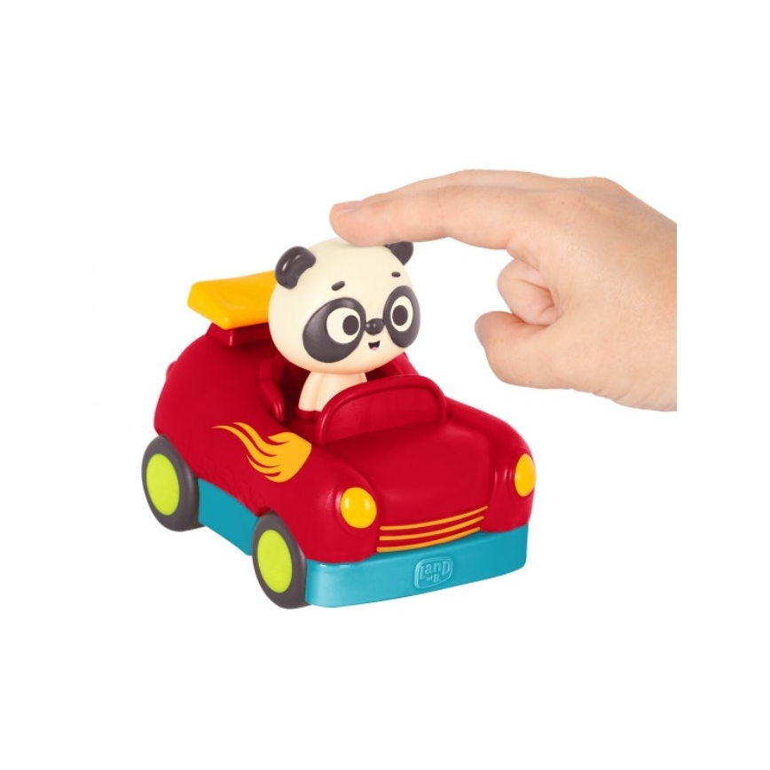 B-Toys - Auto con telecomando Panda Bingo 4xAA + 2xAAA