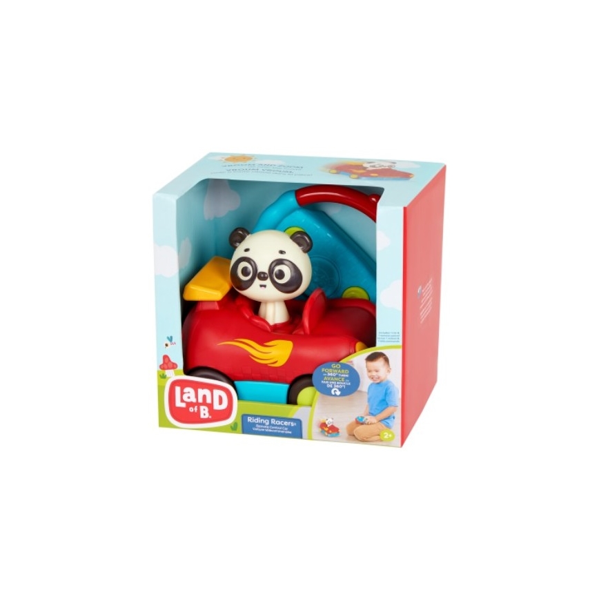 B-Toys - Auto con telecomando Panda Bingo 4xAA + 2xAAA
