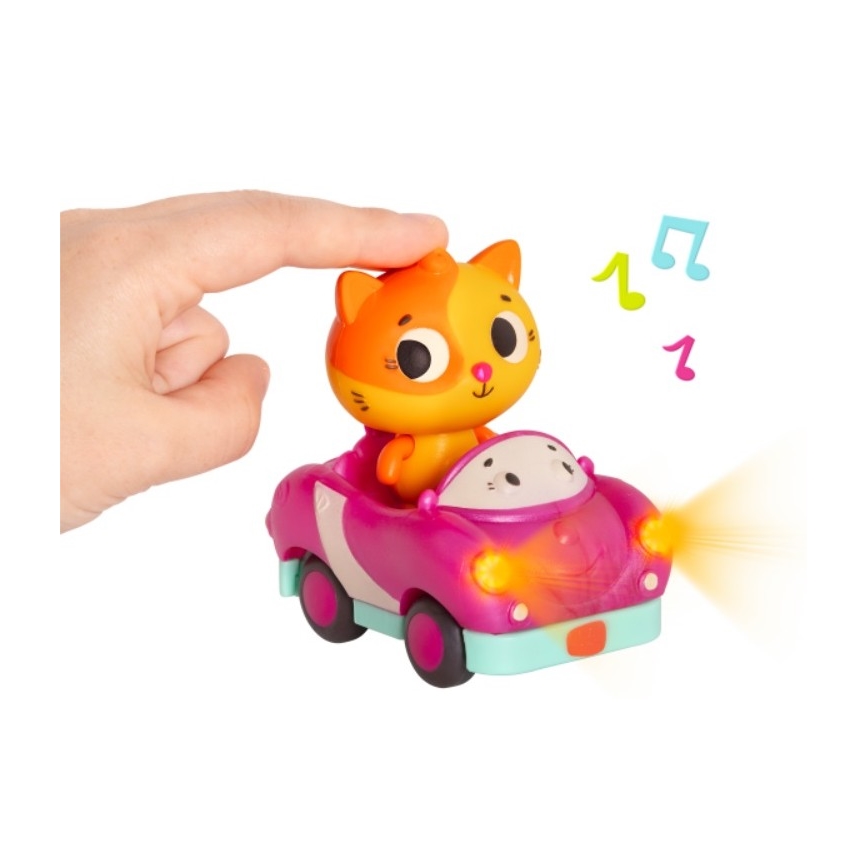 B-Toys - Automobili luminose con melodia 3xAG13