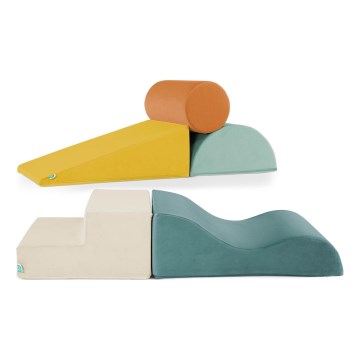 B-Toys - Blocchi di schiuma per bambini MAXI WONDERSHAPES 5 pezzi