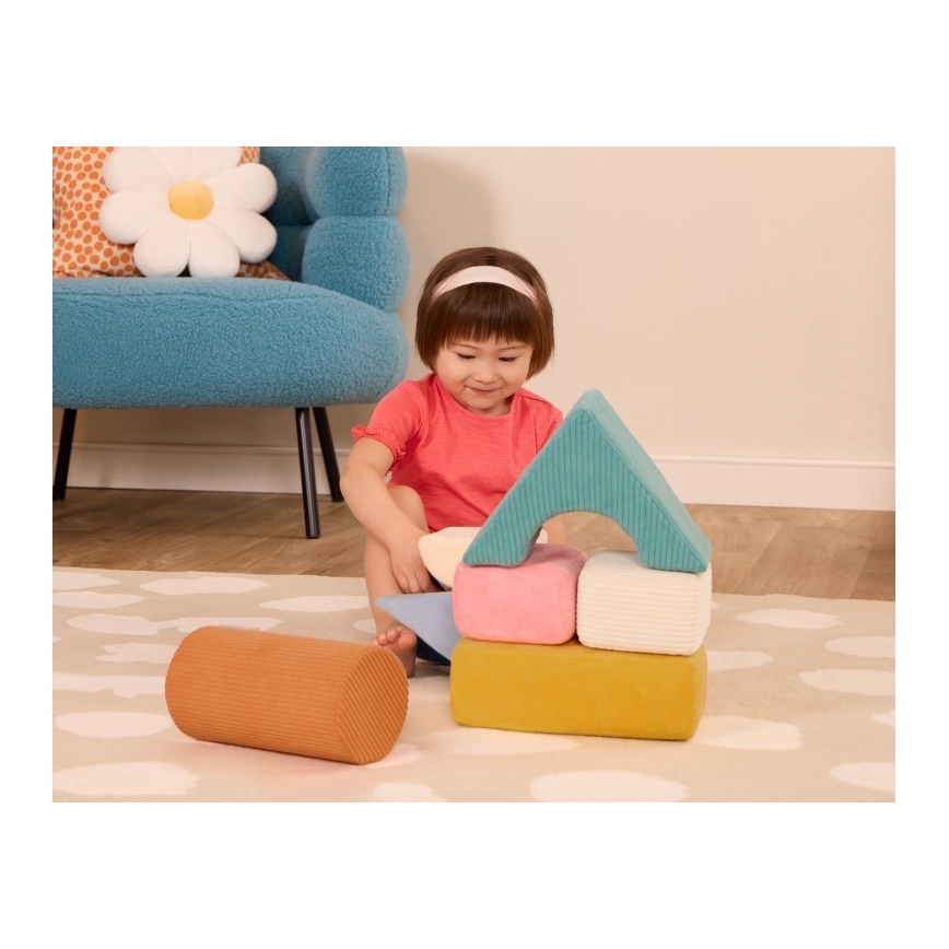 B-Toys - Blocchi di schiuma per bambini TUMBLE-Y 8 pezzi