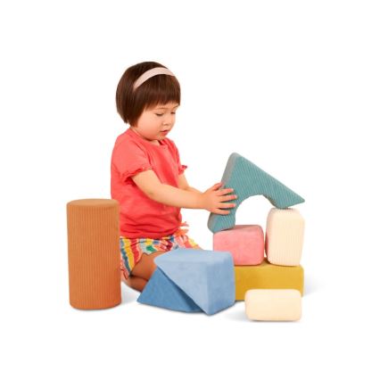 B-Toys - Blocchi di schiuma per bambini TUMBLE-Y 8 pezzi