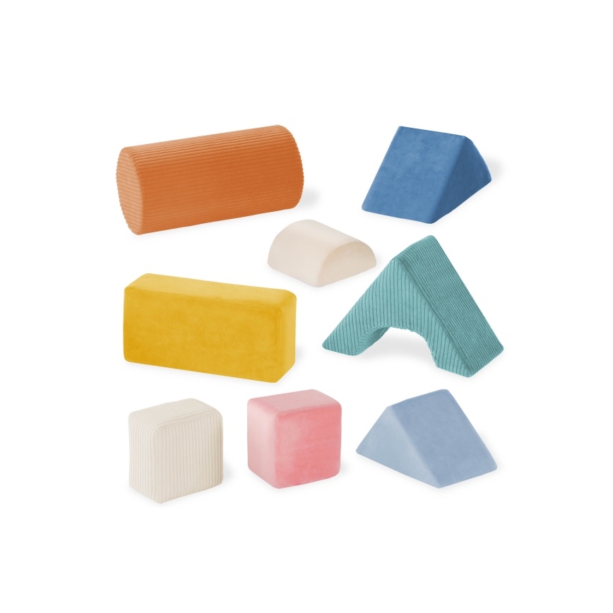 B-Toys - Blocchi di schiuma per bambini TUMBLE-Y 8 pezzi