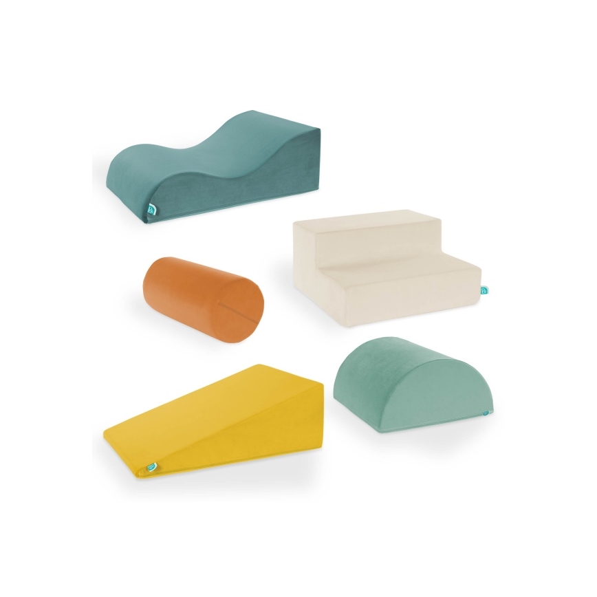 B-Toys - Blocchi di schiuma per bambini MAXI WONDERSHAPES 5 pezzi