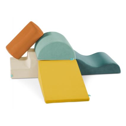 B-Toys - Blocchi di schiuma per bambini MAXI WONDERSHAPES 5 pezzi