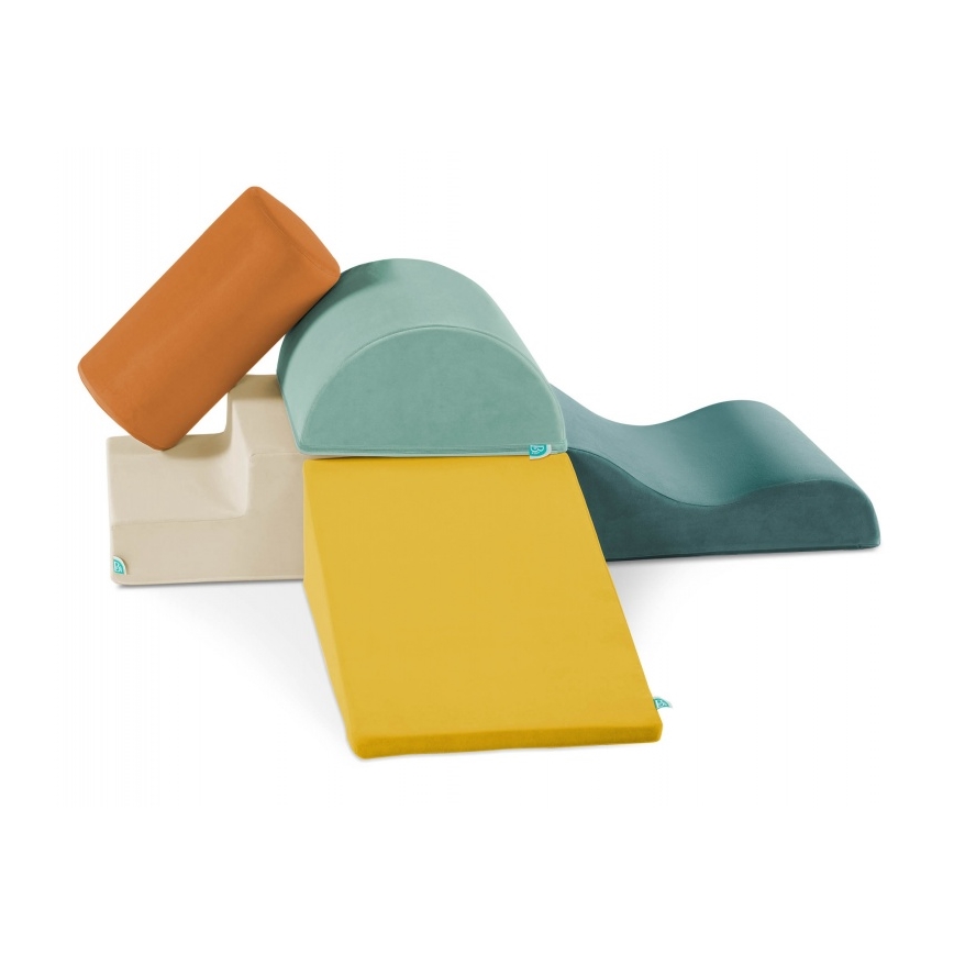 B-Toys - Blocchi di schiuma per bambini MAXI WONDERSHAPES 5 pezzi
